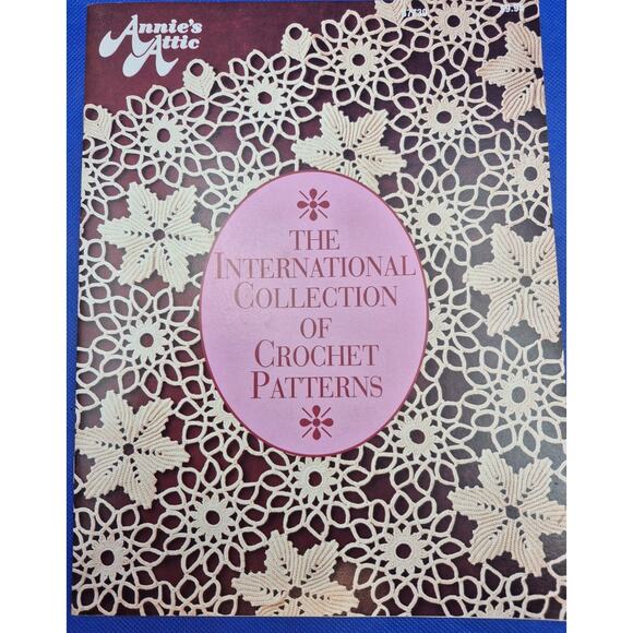 Vintage Annies Attic Bookmark & International Collection of Crochet Booklet - Picture 3 of 5